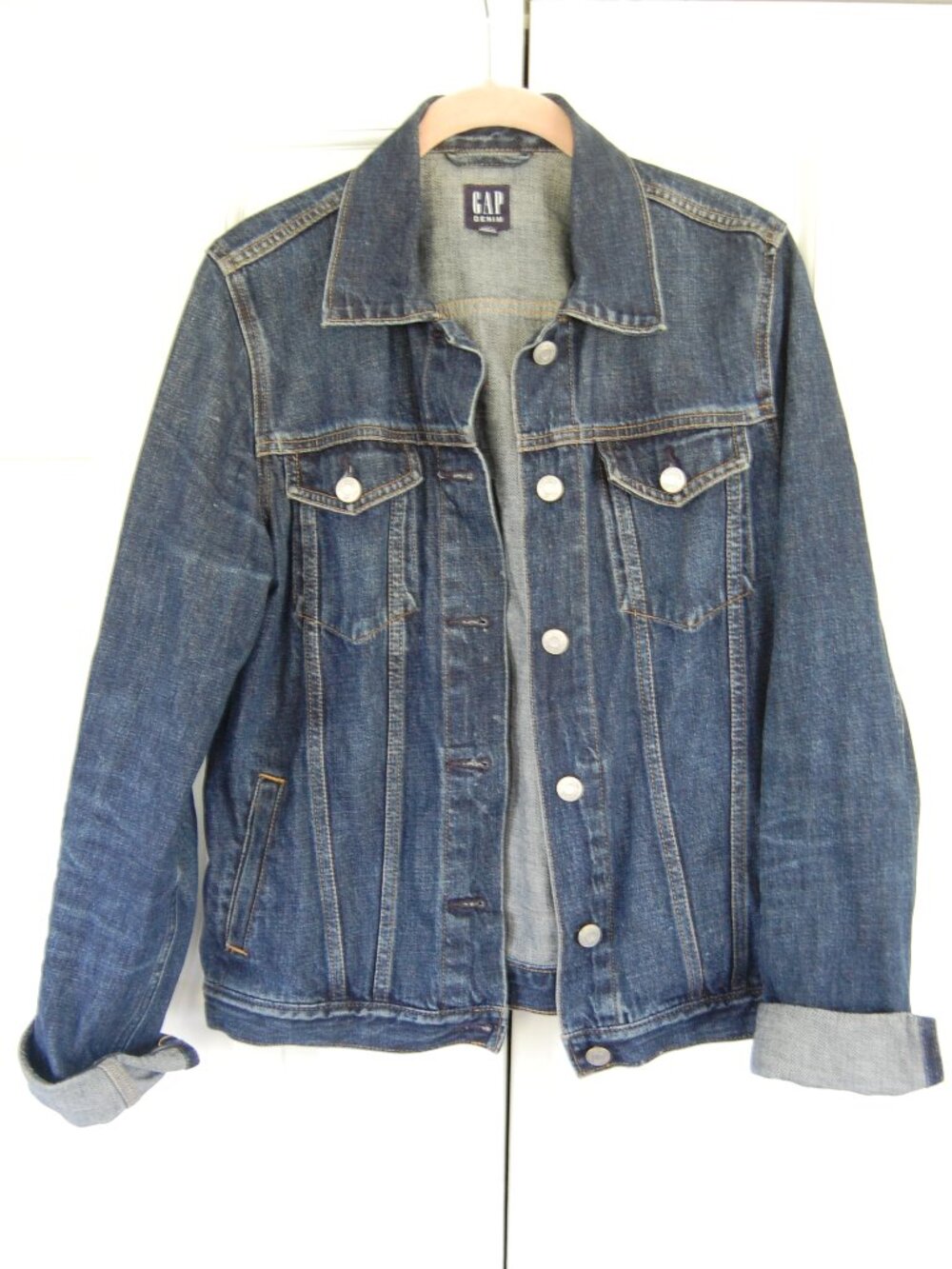 Gap M Tall Denim Jacket